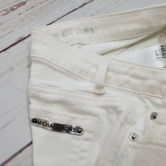MK Michael Kors Bootcut Jeans Size 8 | White - Picture 5 of 7